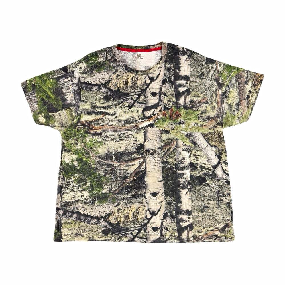 Mossy Oak Men's Camouflage Scent Control Cotton Short Sleeve T-Shirt 3XL